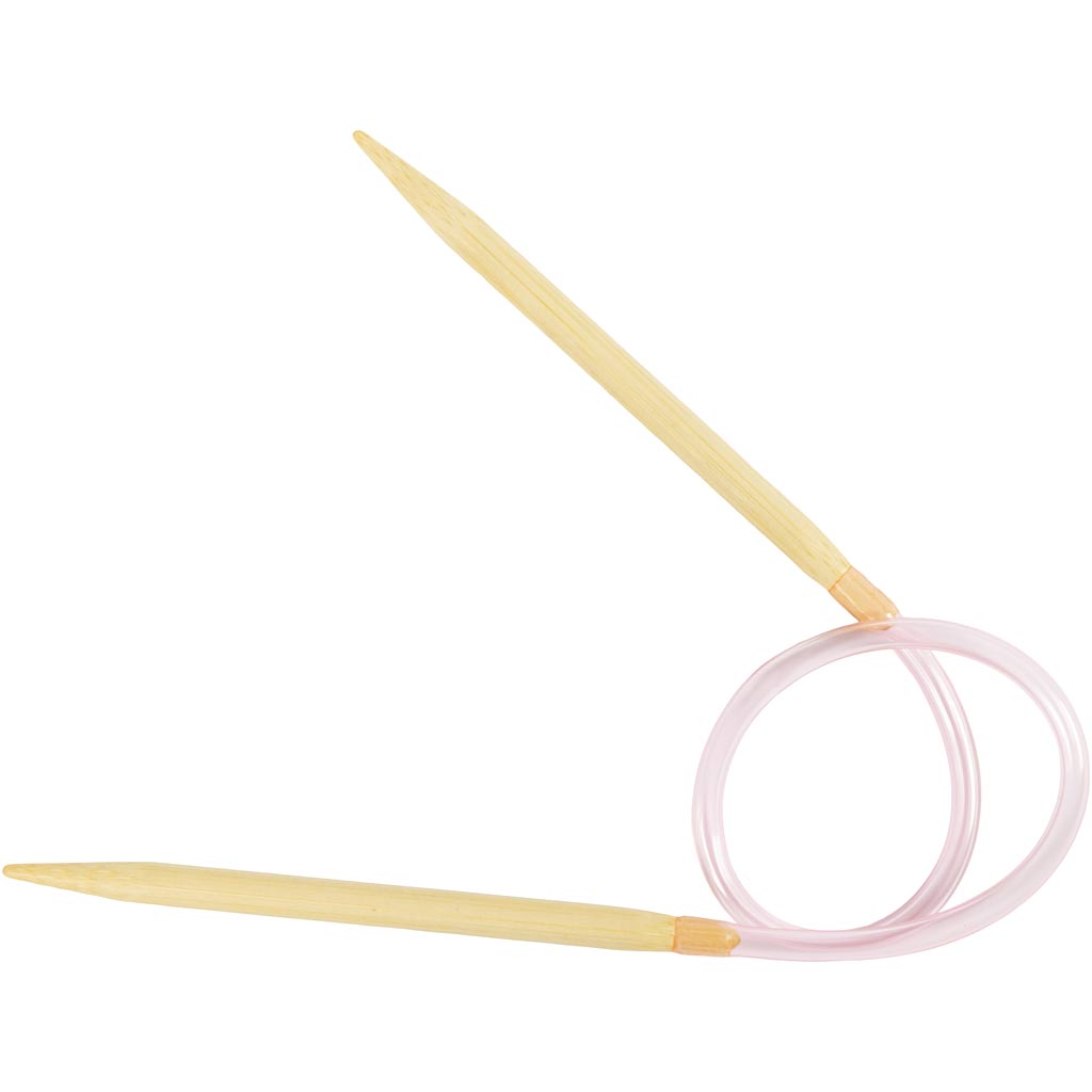 Circular Knitting Needle, L: 40 cm, size 6 mm