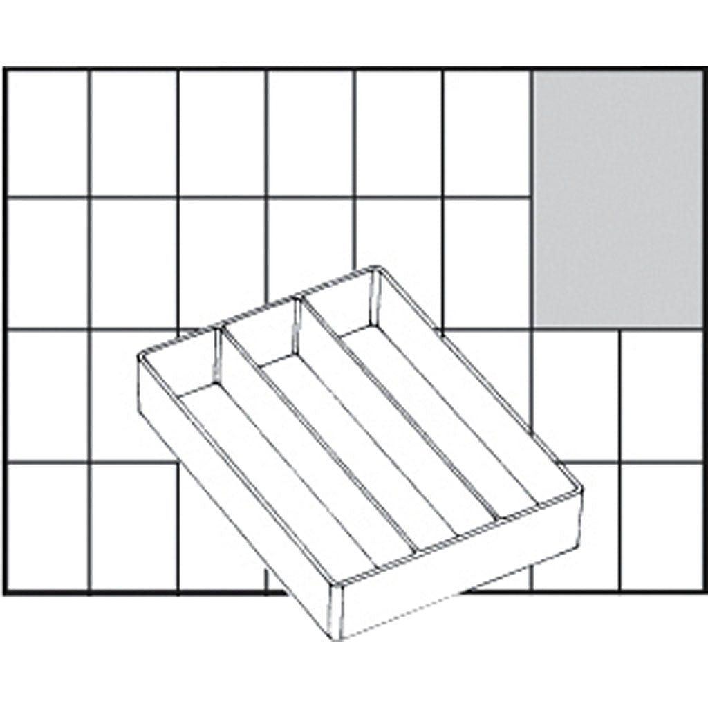 Insert Box, no. A73 Low, H: 24 mm, size 109x79 mm