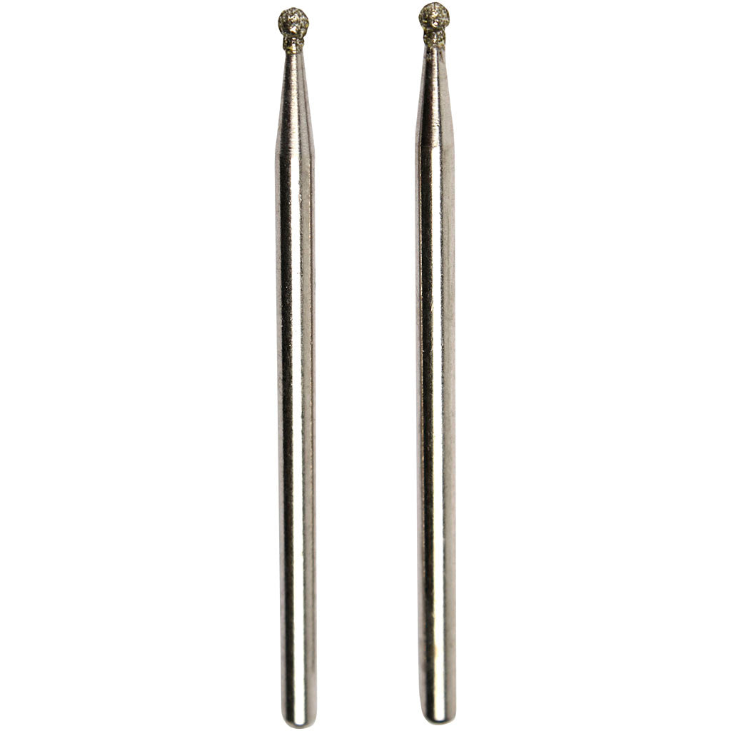 Diamond Grinding Bits, size 1,8 mm, 2 pc
