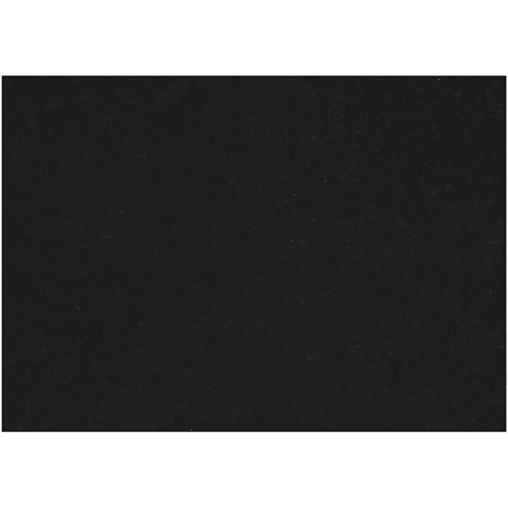 Card, A4, sheet 210x297 mm, 200 g, black, 100 sheet