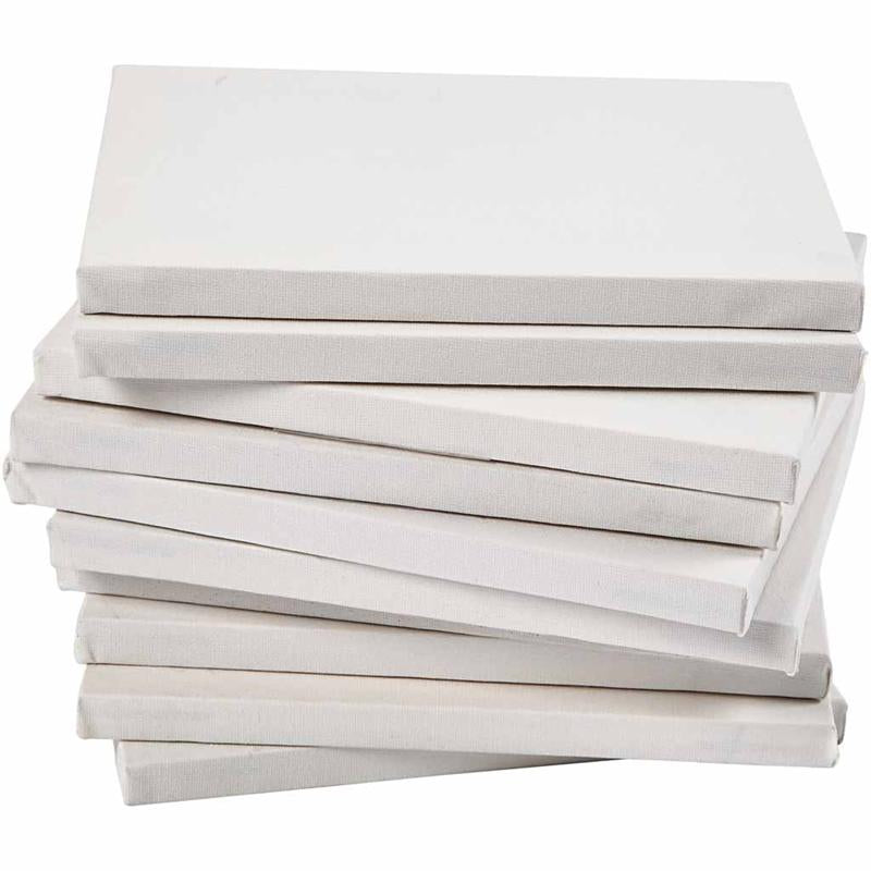Canvas, D. 1,6 cm, A2, size 42x60 cm, 280 g, white, 20 pc