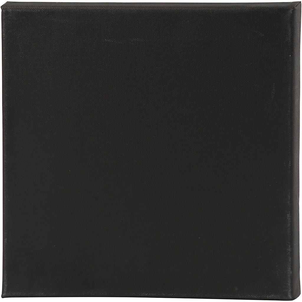 Canvas, size 30x30x1,6 cm, 360 g, black