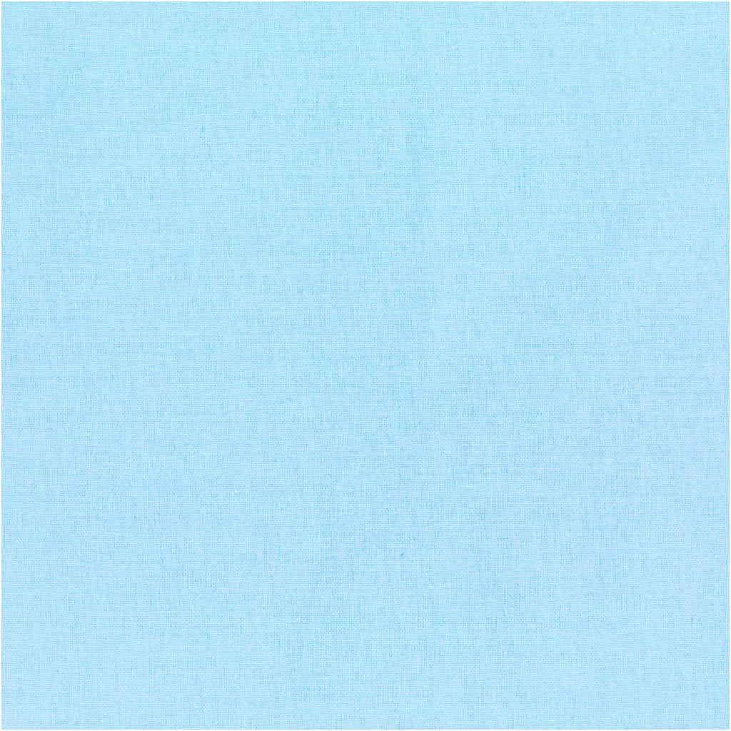 Fabric, W: 145 cm, 140 g, light turquoise, 10 m/ 1 roll