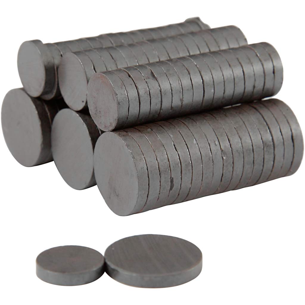 Magnets, dia. 14+20 mm, thickness 3 mm, 2x250pc