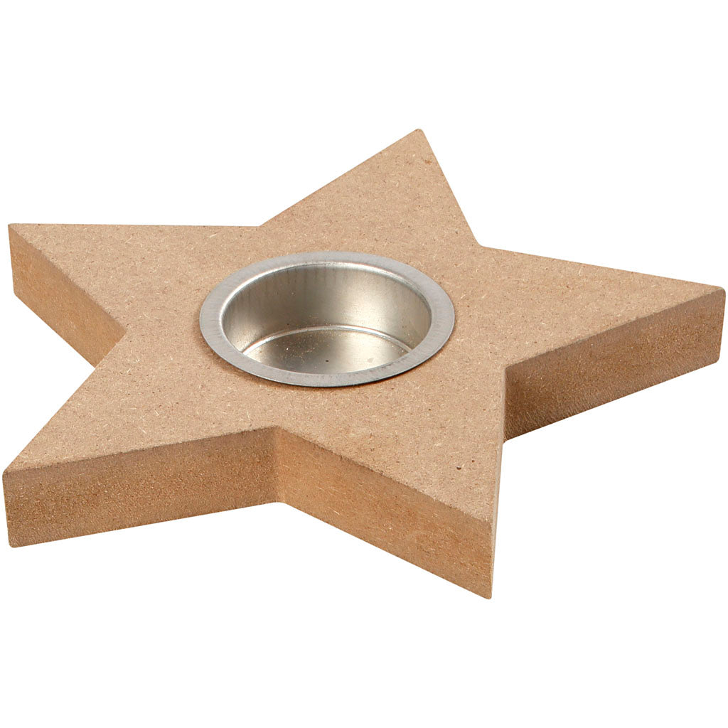 Tea Light Candle Holder, H: 18 mm, dia. 15 cm