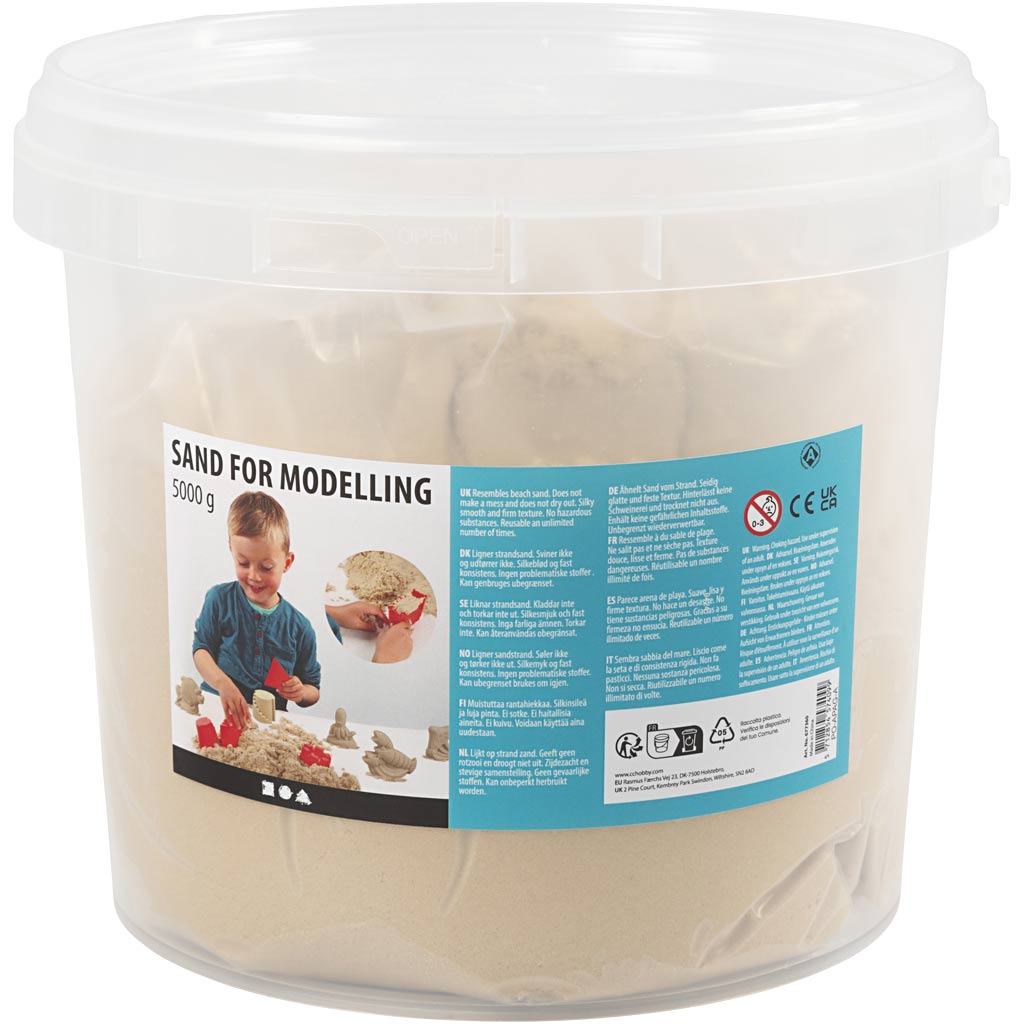 Sand for modelling, 5 kg