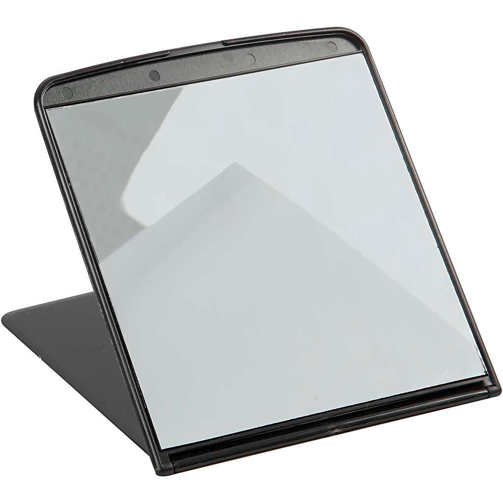 Mirror, H: 18 cm, W: 16 cm
