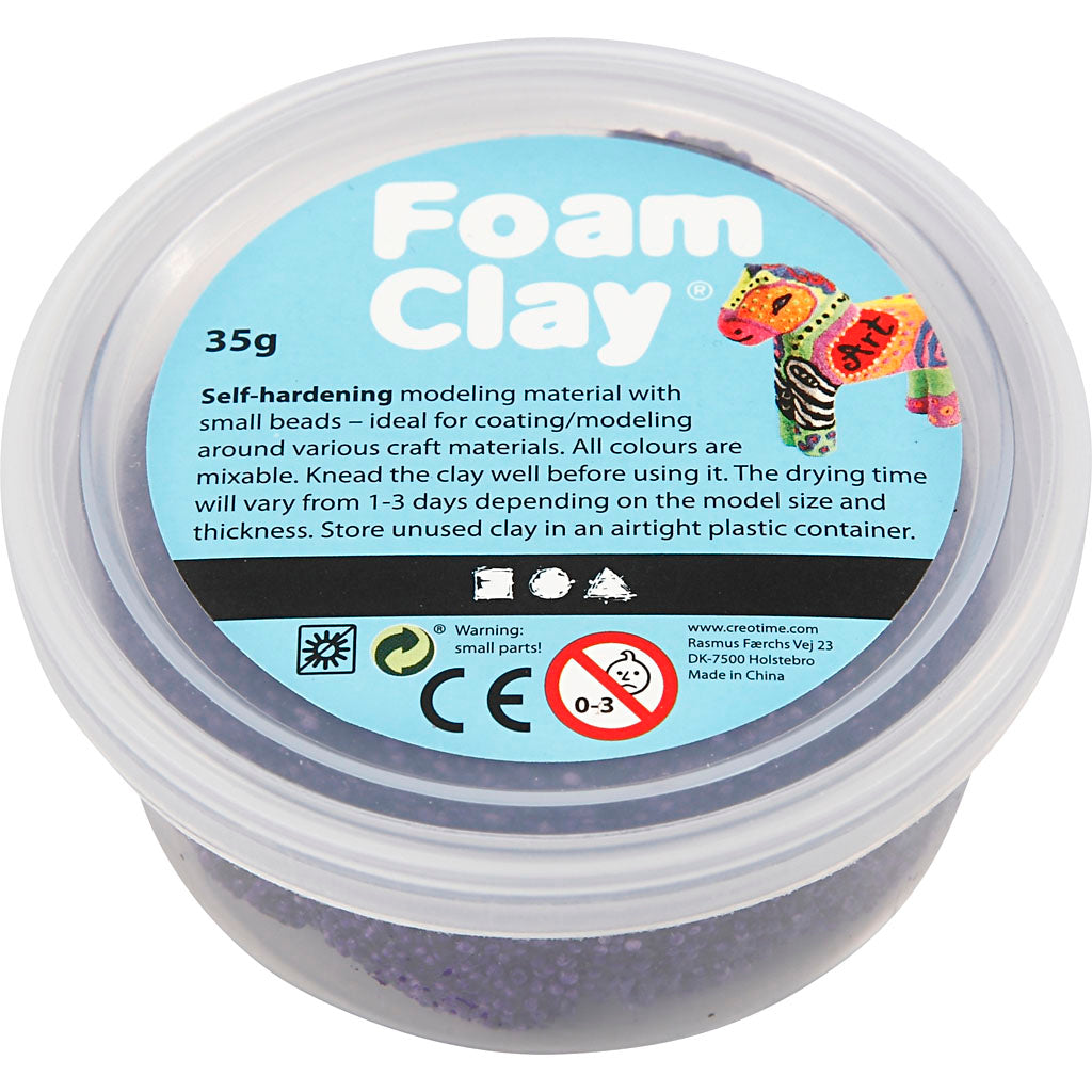 Foam Clay®, purple, 35 g/ 1 tub