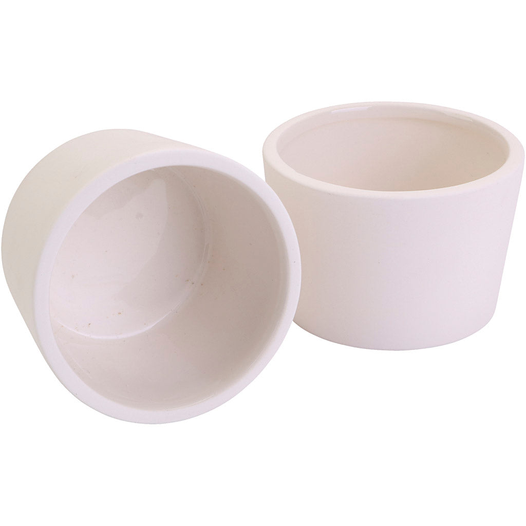 Ceramic bowls, H: 6 cm, dia. 9 cm, 12 pc