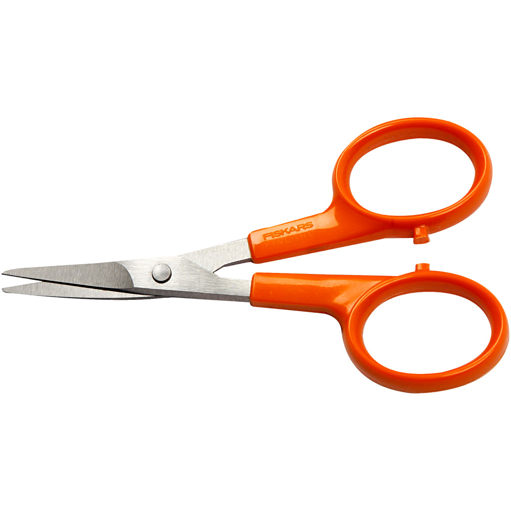 Classic Precision Scissors, L: 10 cm, kurvet spids, 1pc/ 1 pc