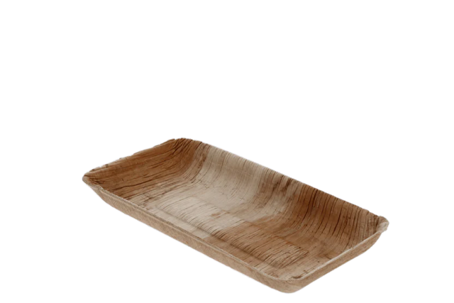 Plate Palm Leaf 9x2x19 cm (200 pcs)