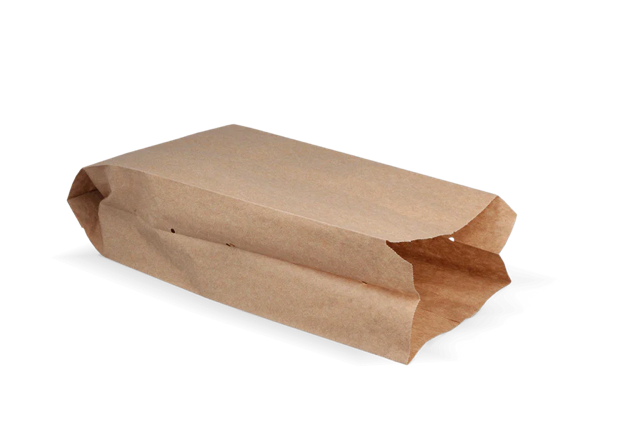 Snack Bags perforated Paper (1 pond) 14x8x32 cm kraft 50gr (1.200 pcs)