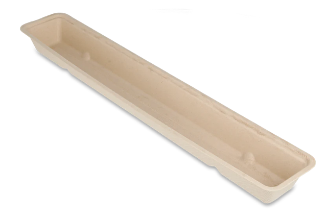 sauceage trays A16L (long) Sugarcane (500 pcs)