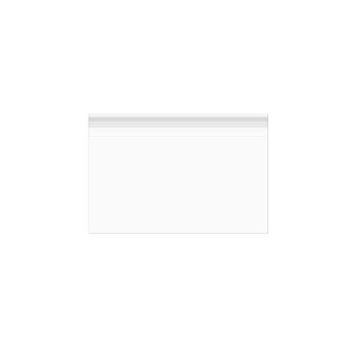 Plastic Bags 31.6x23.5cm Transparent Peel and Seal