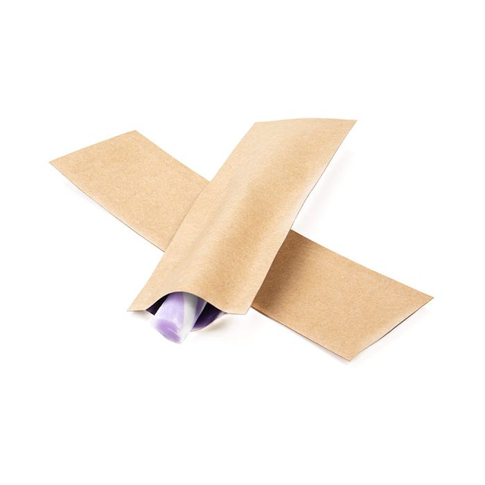 Kraft Single Use Child Resistant Bags 4 x 12,5 cm