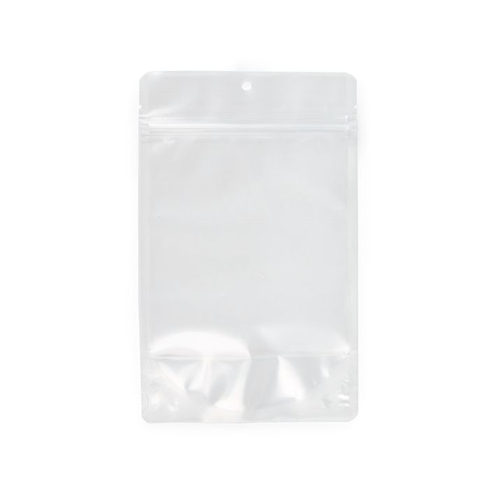 Stand Up Pouch Transparent w/ RETAIN™ 13x7.9x20.6 cm