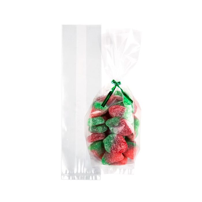 Plastic Bags 5x3.8x20.3cm with side gusset