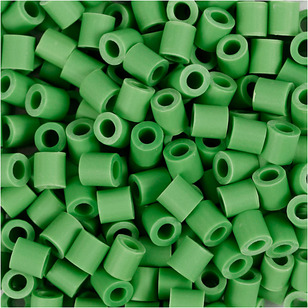 NABBI BioBeads, size 5x5 mm, hole size 2.5 mm, medium, green, 3000 pc