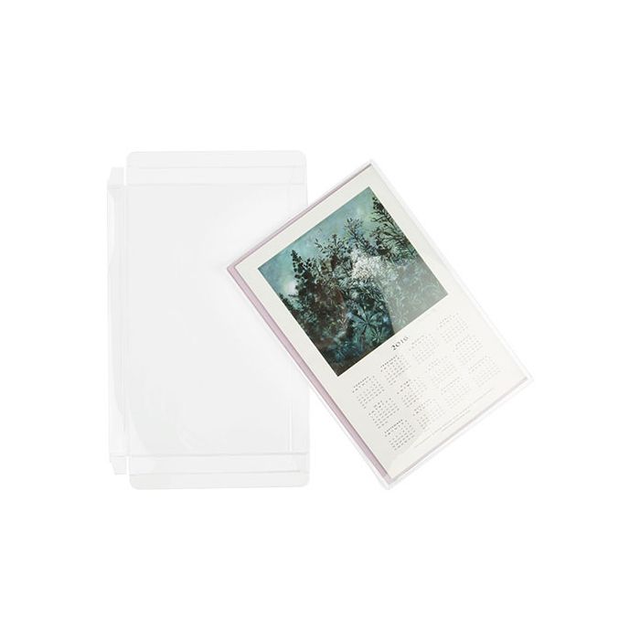 Plastic Gift Boxes 14.9x1.6x22.4cm Crystal Clear
