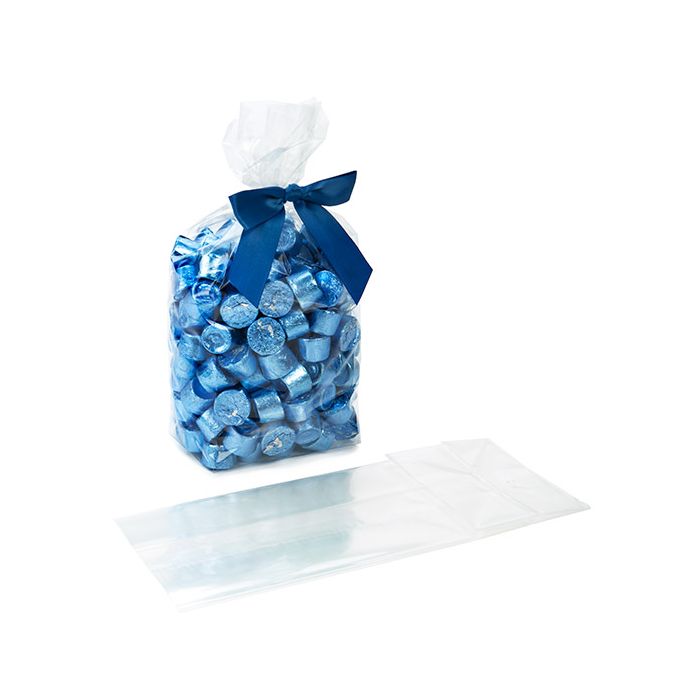 Block Bottom Bags Clear 10.2x7.6x25.4cm