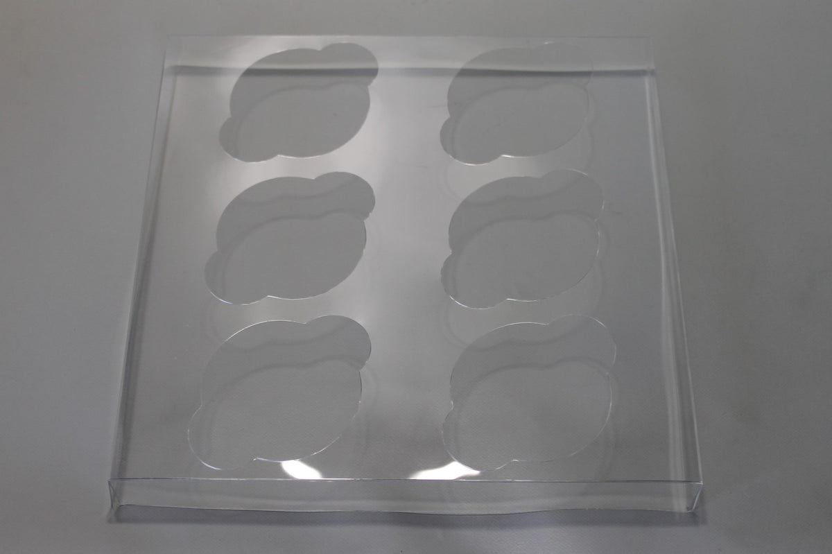Base Insert for 6 Cupcakes 22.9x22.9x2cm