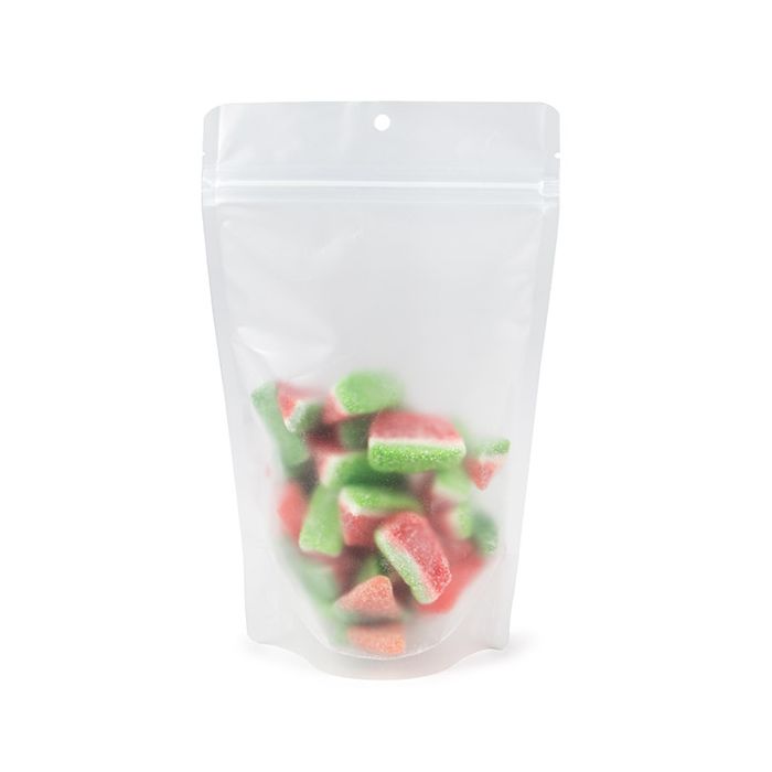 Stand Up Pouch Frosted w/ RETAIN™ 13x7.9x20.6 cm