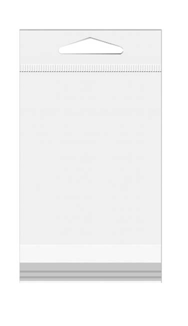 Headerbags 7.6x10.2cm laminated and Reclosable (500 pieces)