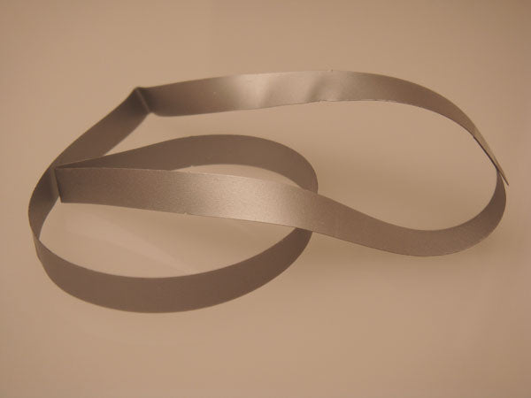 Decorative Loops Vinyl Stretch Silver 35.6cm