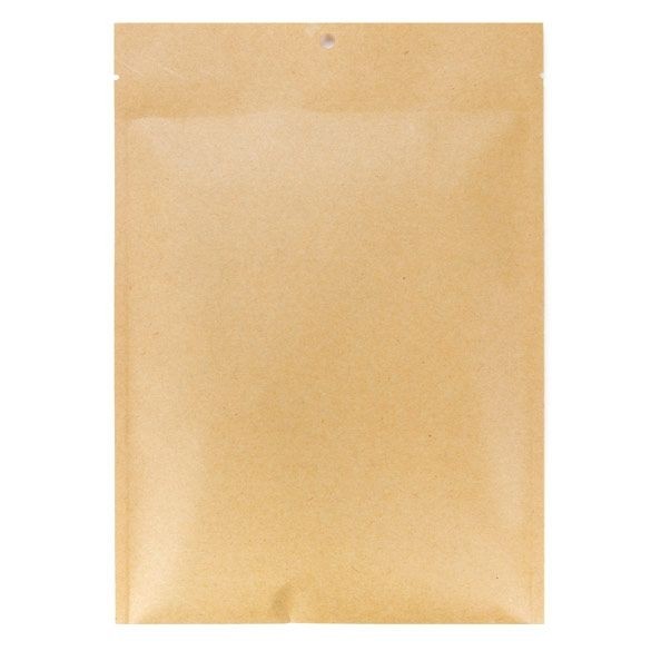 Kraft Bags Sealable 15.2x22.9cm