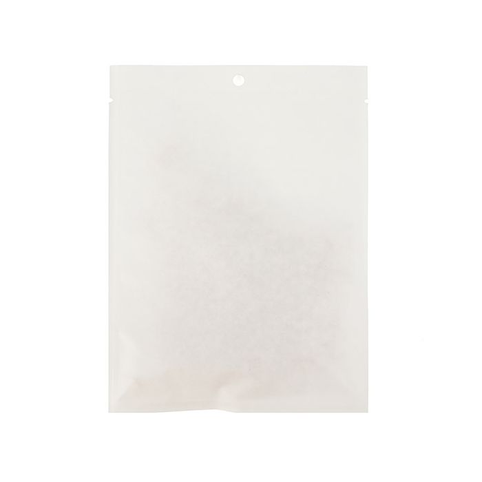 Kraft Bags White Eco-fiendly 12,7x17,8 cm Sealable