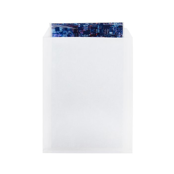 Merchandise Bags White 15,9x23,5cm
