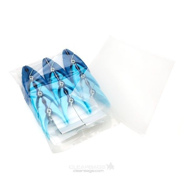 Plastic Bags 15.2x20.3cm LDPE 100 micron