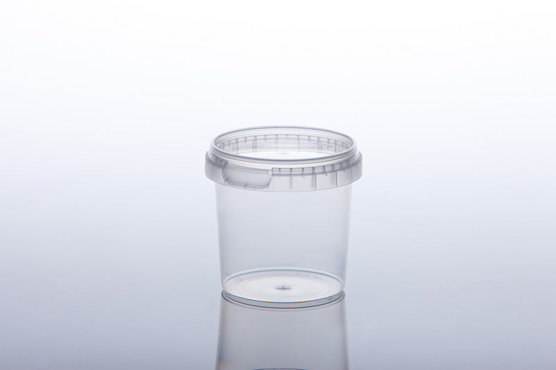 Sealed Jars Ø 69x84,4mm Round PP transparent (1044 pcs)