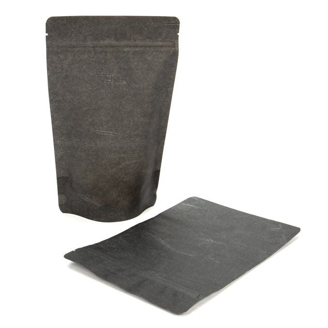 Stand Up Pouches Rice Paper Black 14.9x8.9x23.2cm | 312 grams