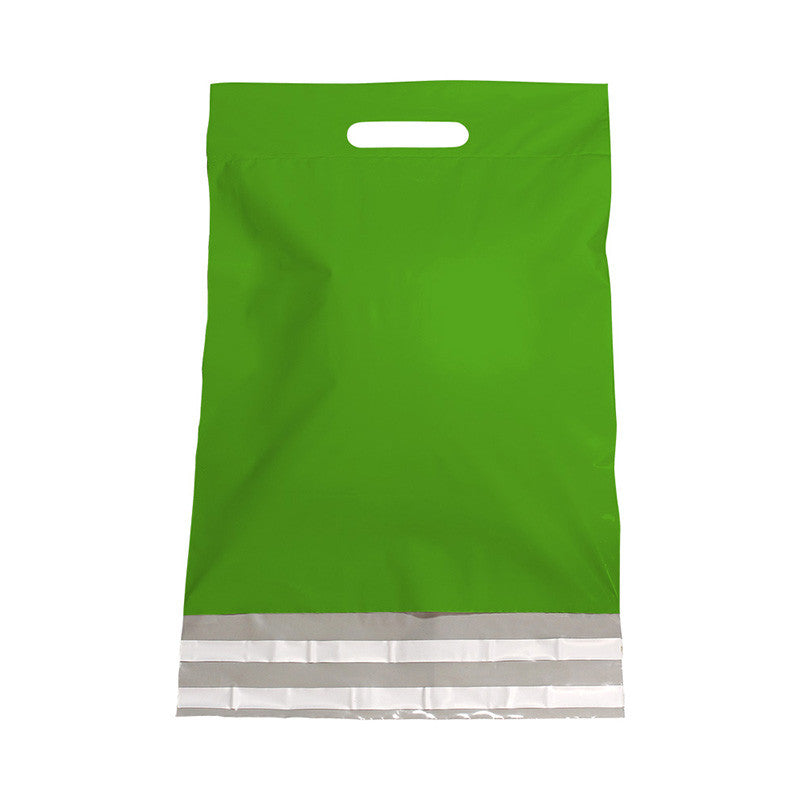 Plastic Mailing Bags 30x40+7cm Green (250 pcs)