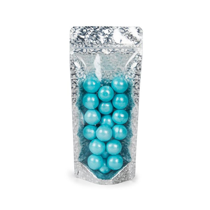 Stand Up Pouches transparent/Holographic Ice 10,8x6x23,8 cm