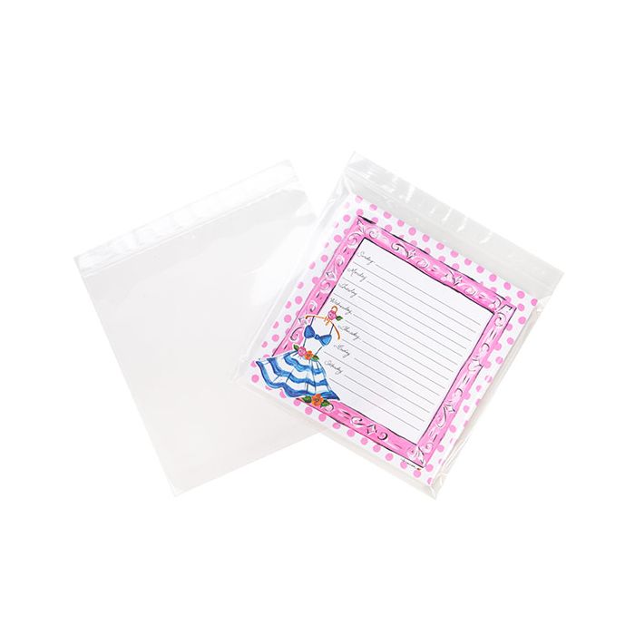 Grip Seal Bags with Vent-hole 23x23cm Crystal Clear PP 50 micron