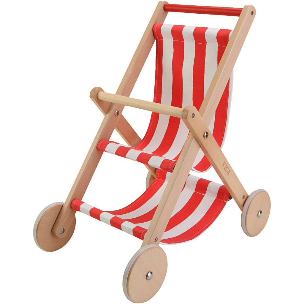 VIGA speel kinderwagen, afm 35x45,5x55,5 cm, 1 stuk [HOB-908575]