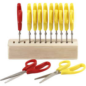 Kinderschaar, L: 12,5 cm, rond, 12 stuk/ 1 doos [HOB-11190]