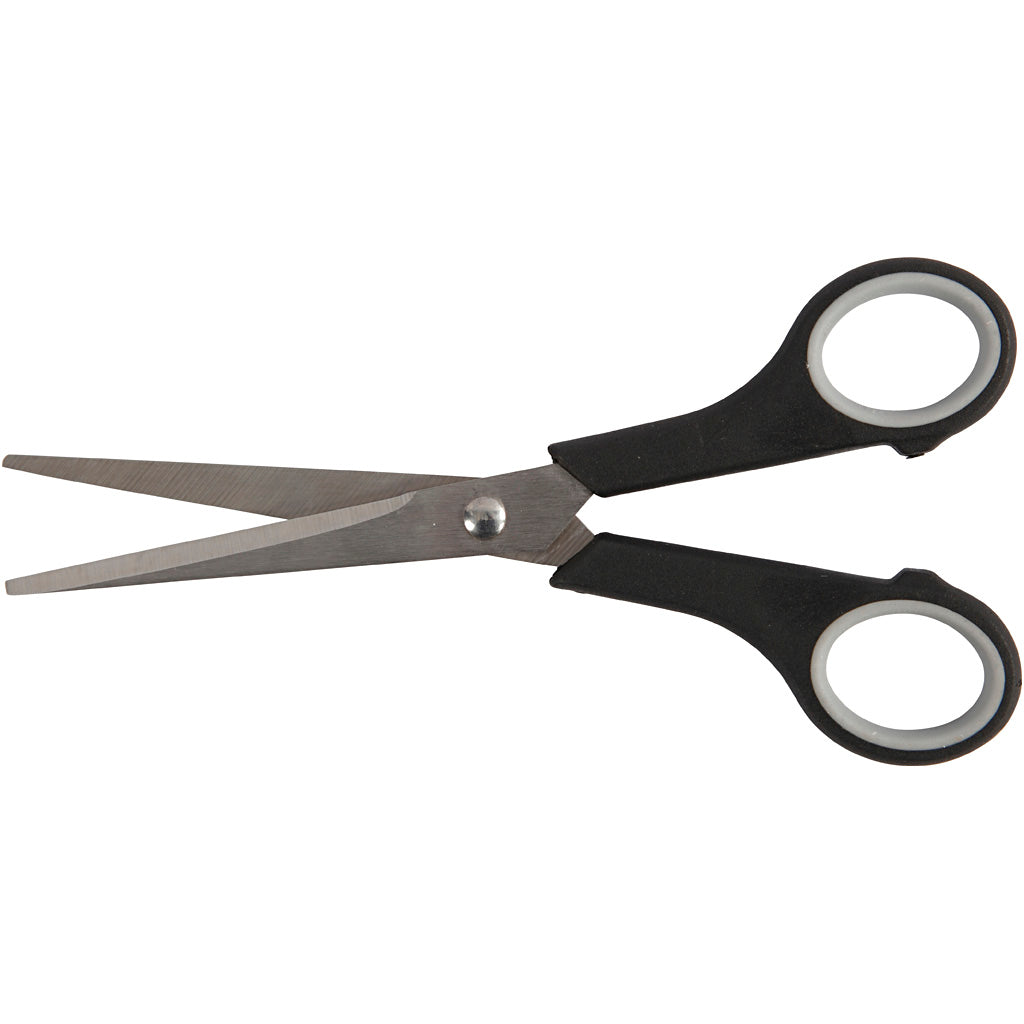General Purpose Scissors, L: 17 cm, both left and right