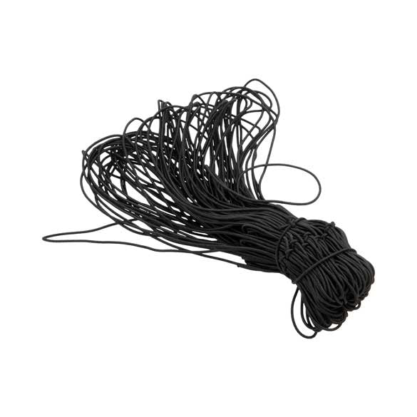 Versierelastiek Zwart 35,5cm (50 stuks) [14SB]