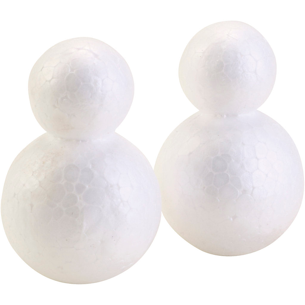 Figuren van styropor, H: 6.5 cm, 50 stuk/ 1 doos [HOB-752430]