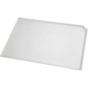 Inkt blad, D: 1,5 cm, afm 25x34 cm, wit, 1 stuk [HOB-10336]