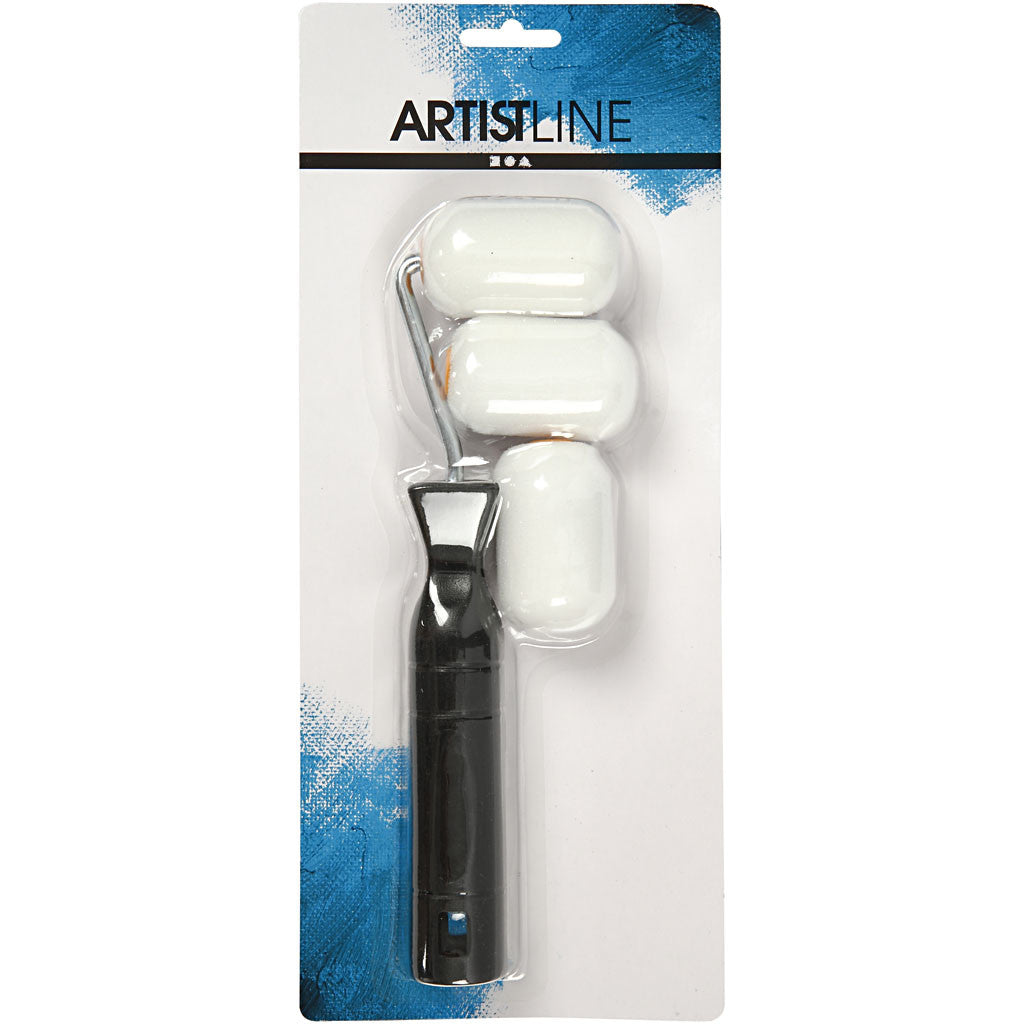 Verfroller, B: 6 cm, 1 set [HOB-10474]