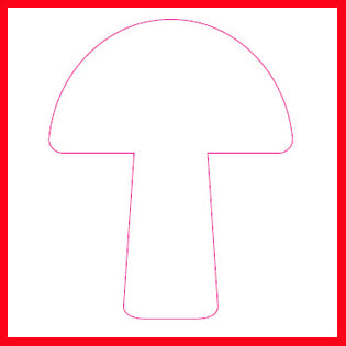 Ponsen set, champignon, afm 25+50+75 mm, 3 stuk/ 1 doos [HOB-112780]