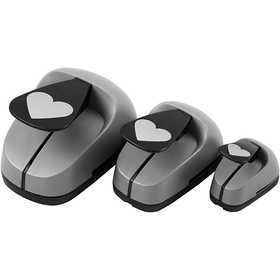 Ponsen set, hart, afm 25+49+75 mm, 3 stuk/ 1 doos [HOB-112930]