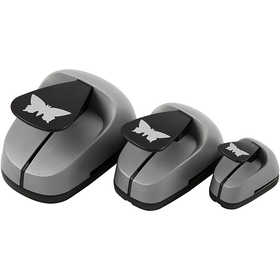 Ponsen set, vlinder, afm 25+49+75 mm, 3 stuk/ 1 doos [HOB-112940]