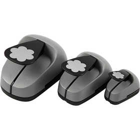 Ponsen set, bloem, afm 25+49+75 mm, 3 stuk/ 1 doos [HOB-112950]