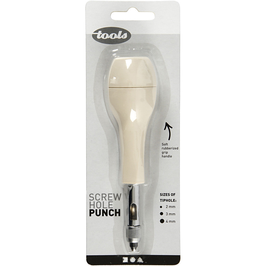 Schroef priem, gatgrootte 2+3+4 mm, 1 stuk [HOB-11421]