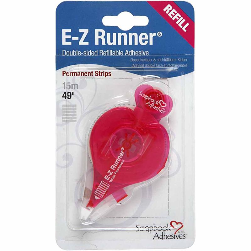 E-Z Runner® - navulling, strips, permanent, B: 8 mm, 15 m/ 1 rol [HOB-11543]